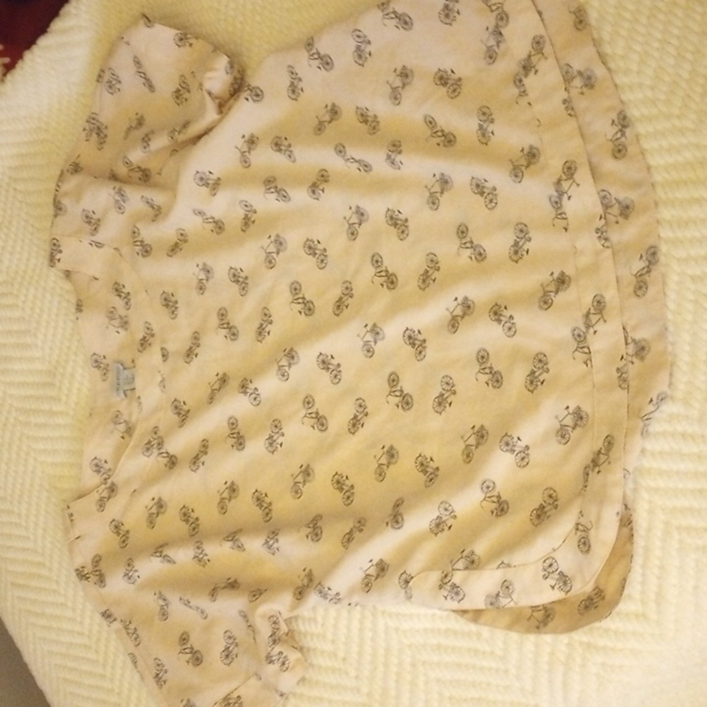 Paraphrase bycicle pattern blouse medium